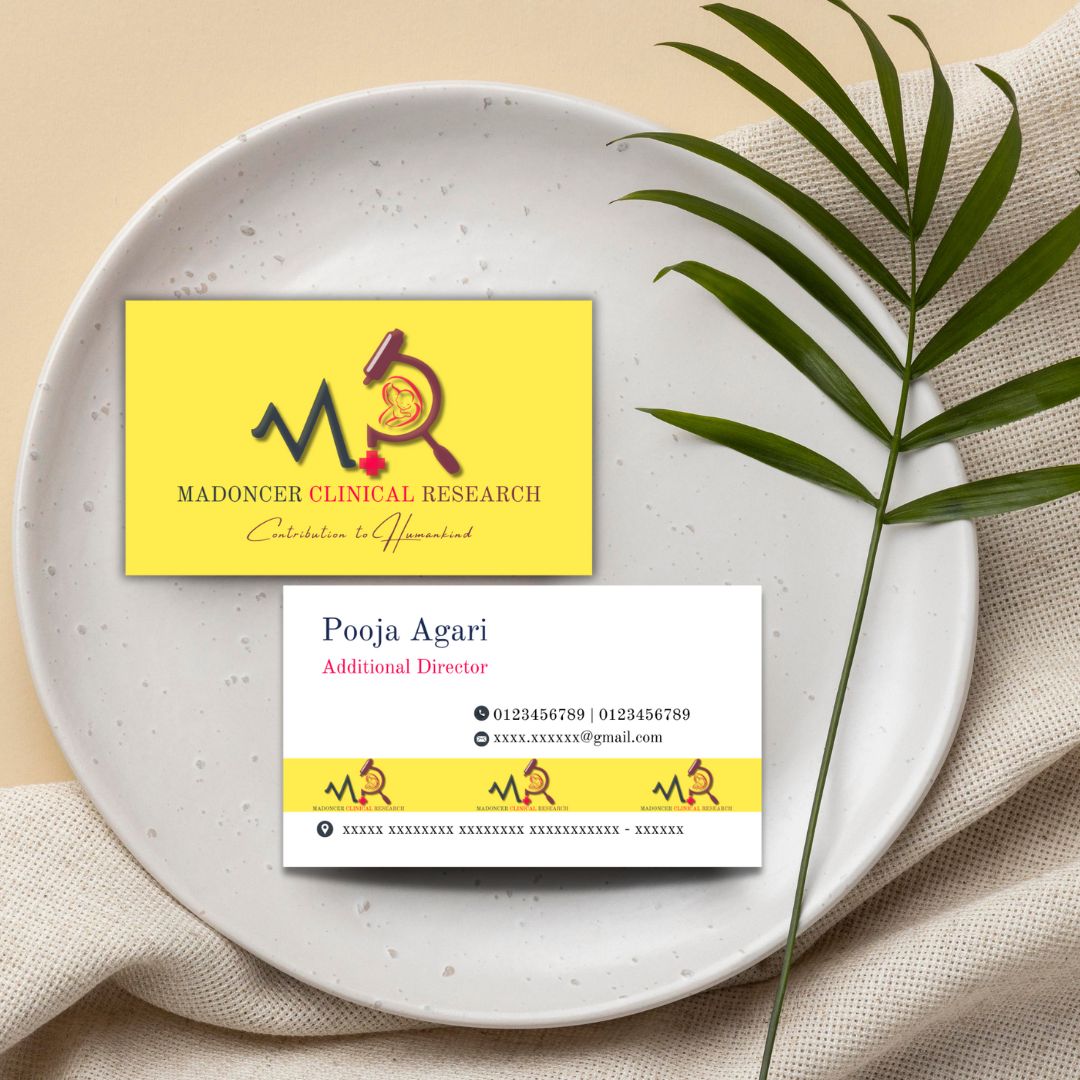 Medical Research Business Card