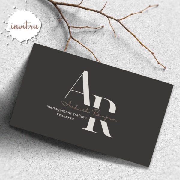 Business Card for Management Trainees
