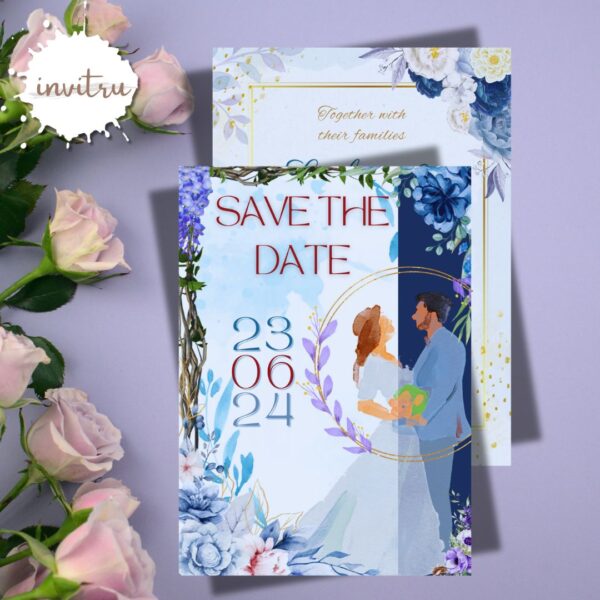 Save the Date Invitation Card
